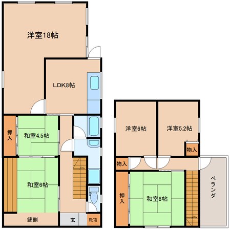 浮孔駅 徒歩27分 1-2階の物件間取画像